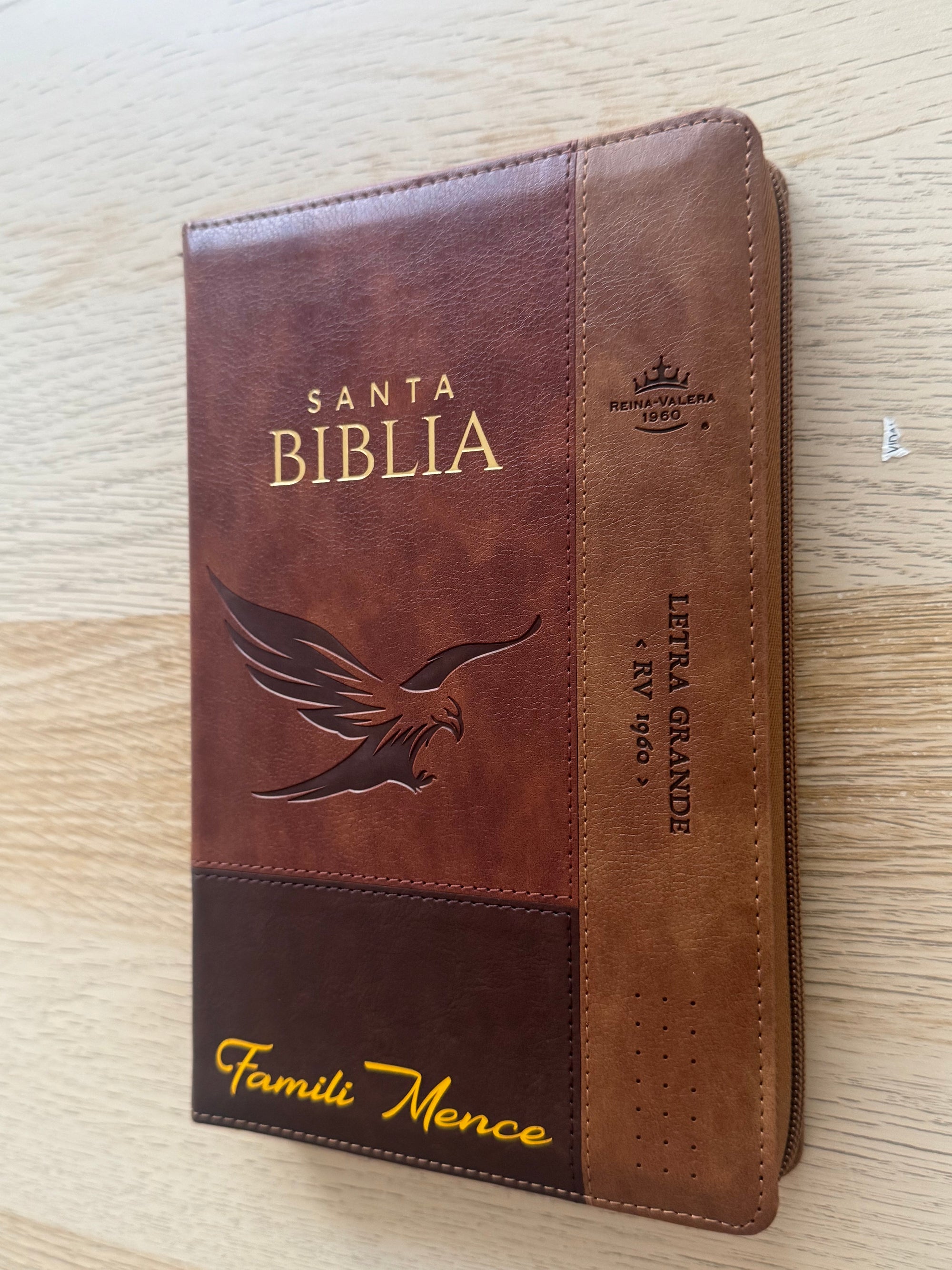 Biblia RVR 1960 letra grande biblia personalizada