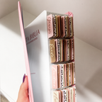 Biblia Reina Valera 1960 Fuente de Bendición Rosa PERSONALIZADA + Tabs